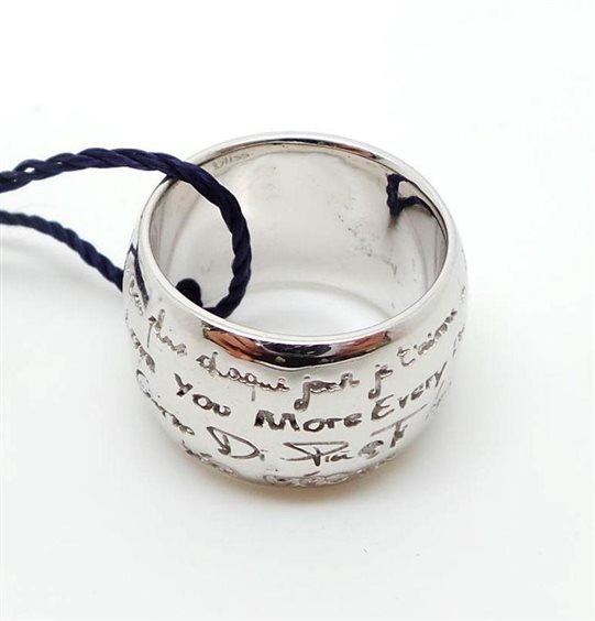 Ring Bliss Woman Taogd+ in Silver Diamante 0.01 Ct 2024100-9 - 2024100-9